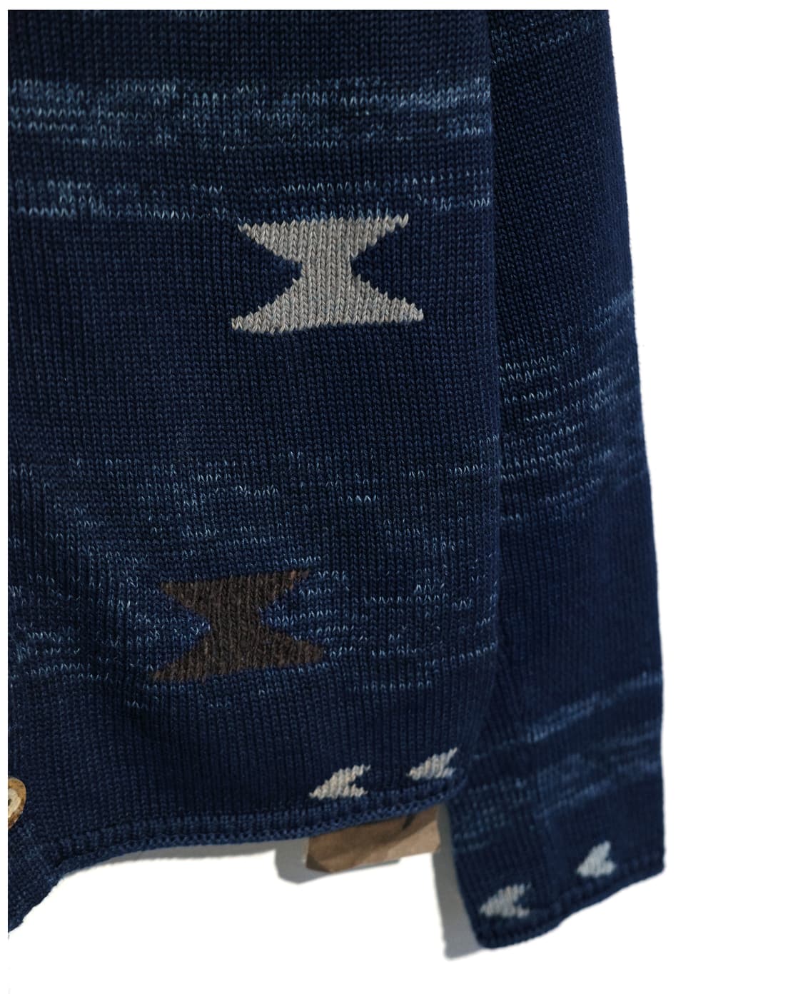 45R 코튼 자카드 가디건 2사이즈 (추천 44-55) 상품이미지3