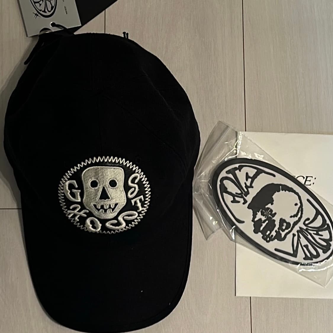 [L] ETCE 팝업 고스트 볼캡 + 코스터 상품이미지1