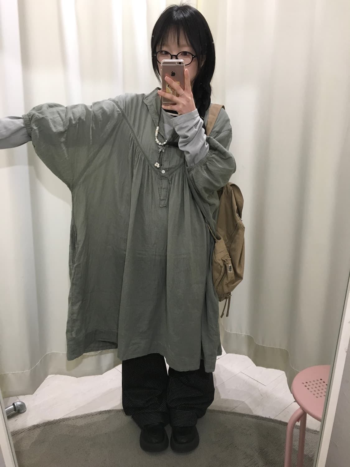 Dot wide pants 상품이미지4