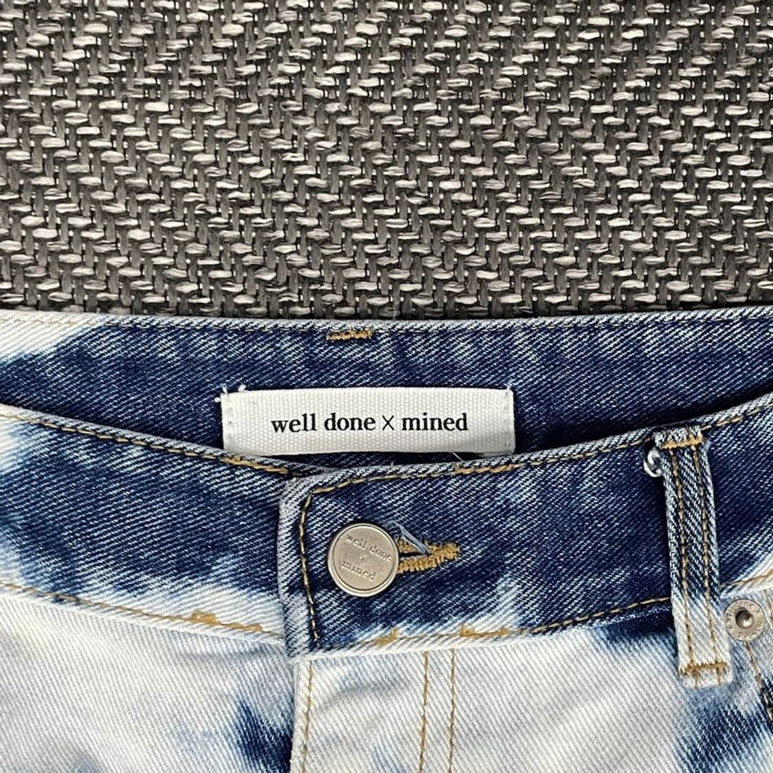 웰던x메종미네드 타이다이 데님 팬츠 v0178 상품이미지6