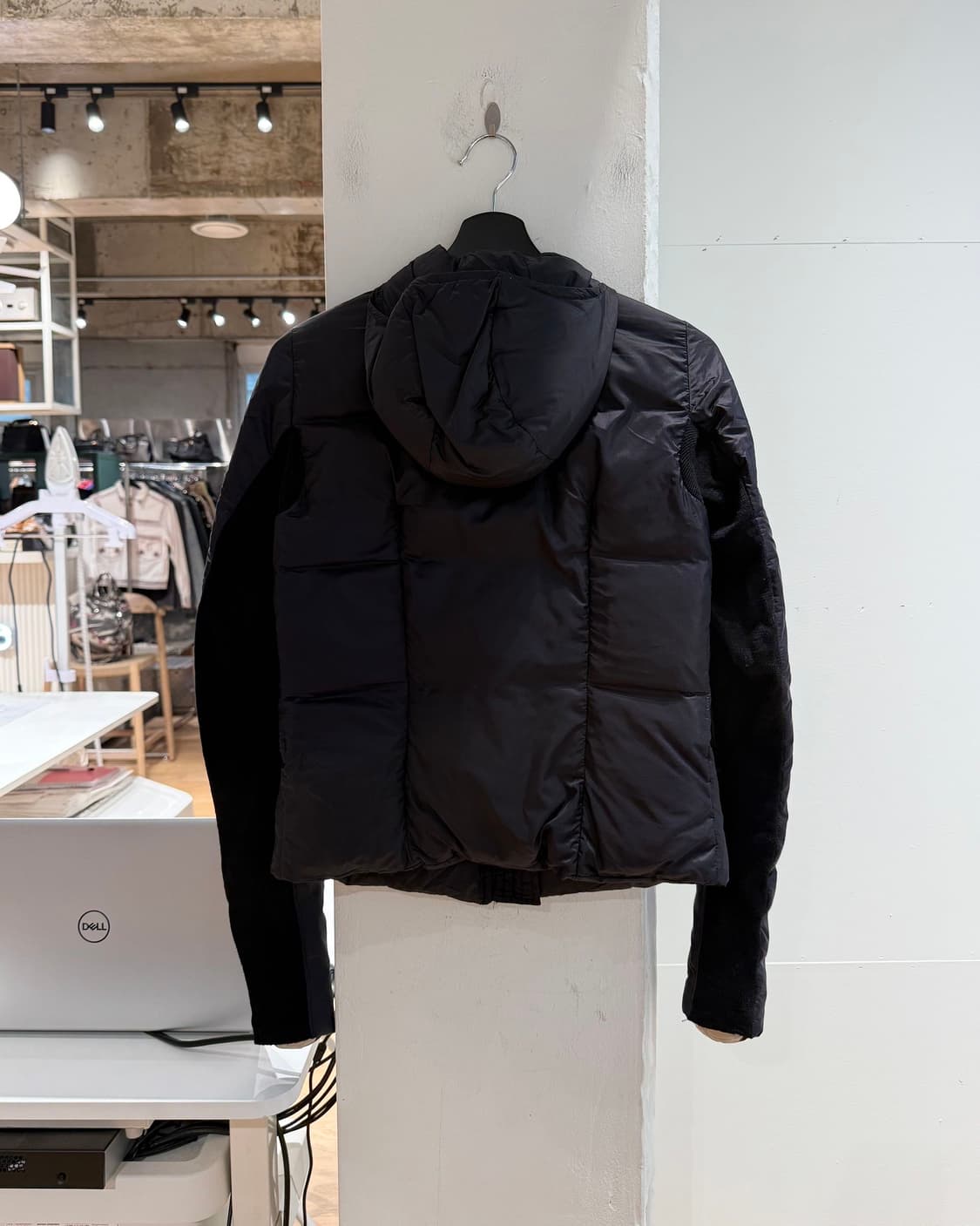릭 오웬스 블랙 구스다운 후디 패딩  상품이미지7