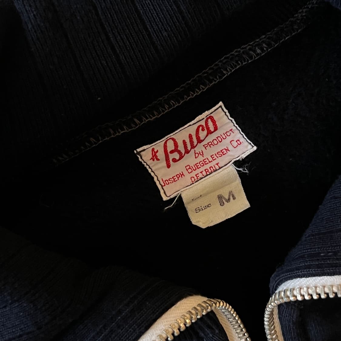 리얼맥코이 부코 하프 집업 스웻 상품이미지4