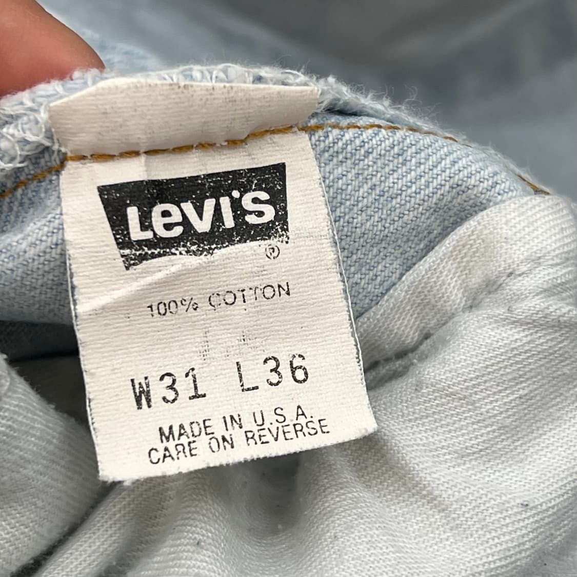 usa리바이스 501 데님팬츠 r2459 상품이미지7