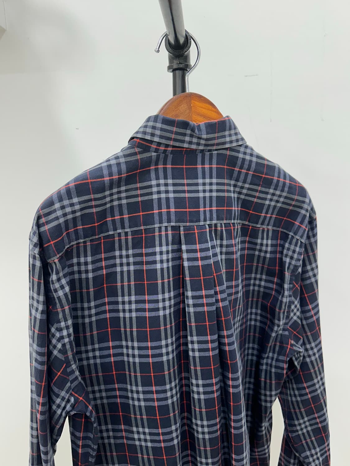 버버리 남성 체크 남방 상품이미지4