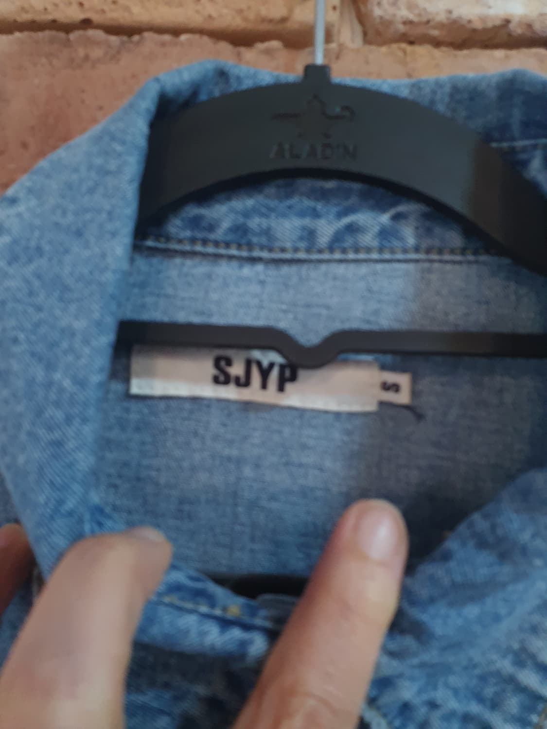 한섬 sjyp데님자켓 상품이미지5