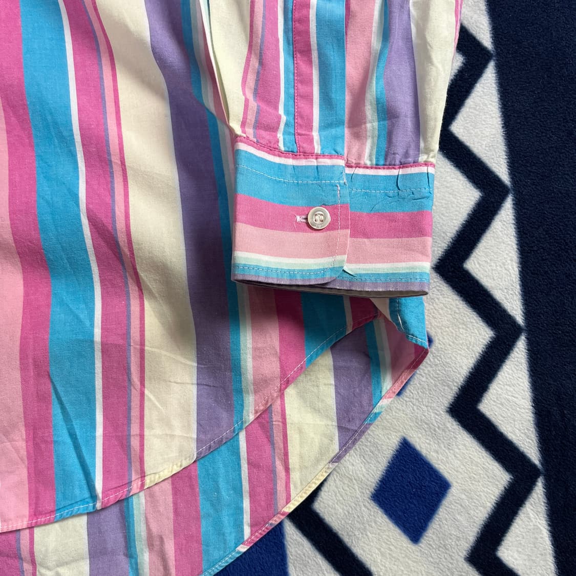 DENIM CHIC 스트라이프 셔츠 (실측확인) 상품이미지3