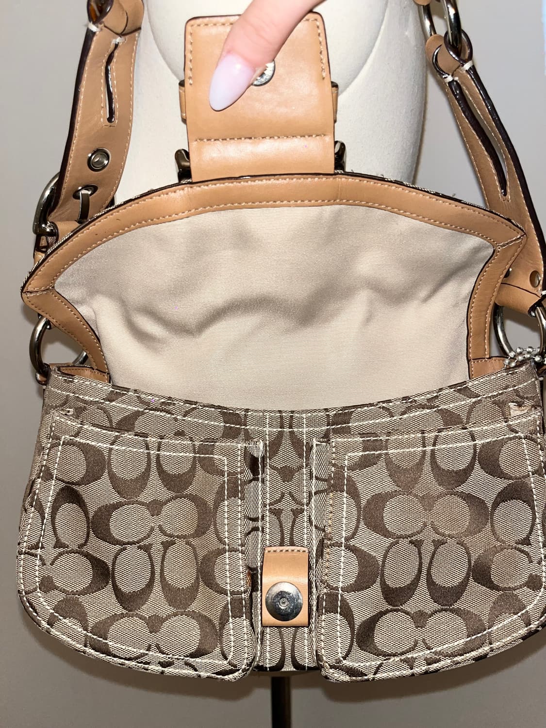 Coach y2k basic shoulder bag 상품이미지6