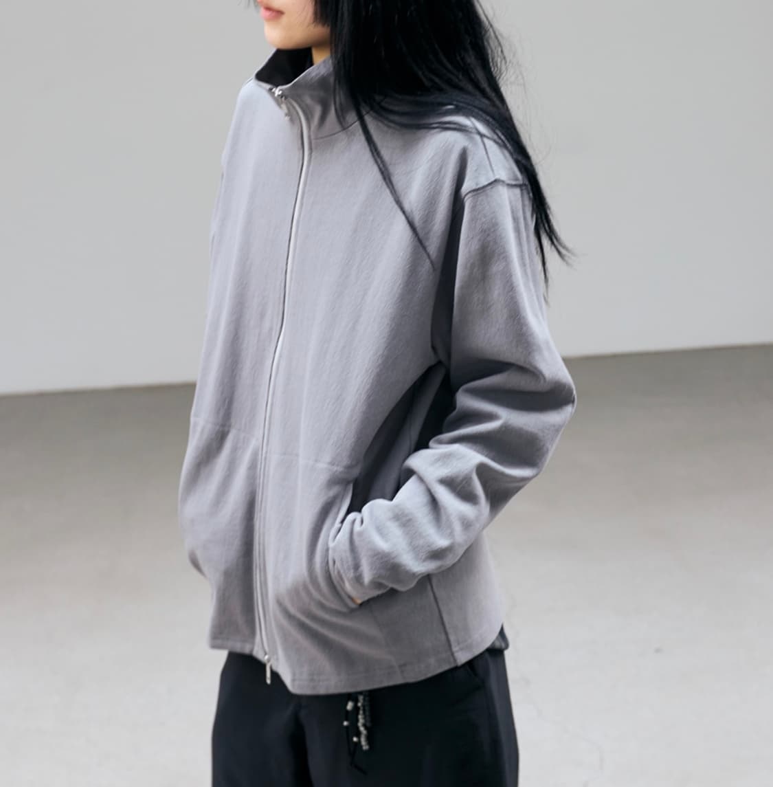 해칭룸 Middle Cardigan Grey 팔아요!  상품이미지1