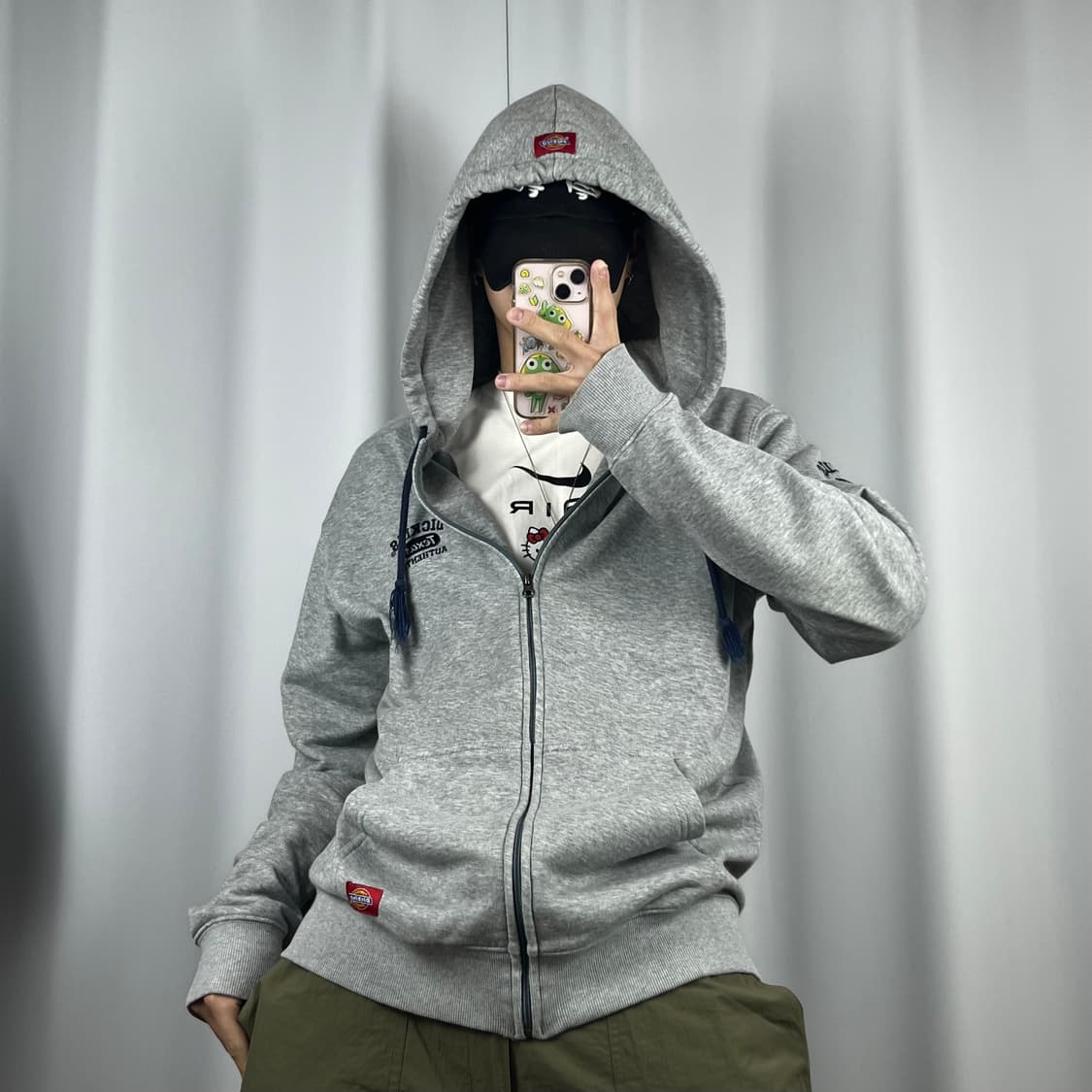 <디키즈 사이드 로고 후드집업> No.1344 상품이미지2