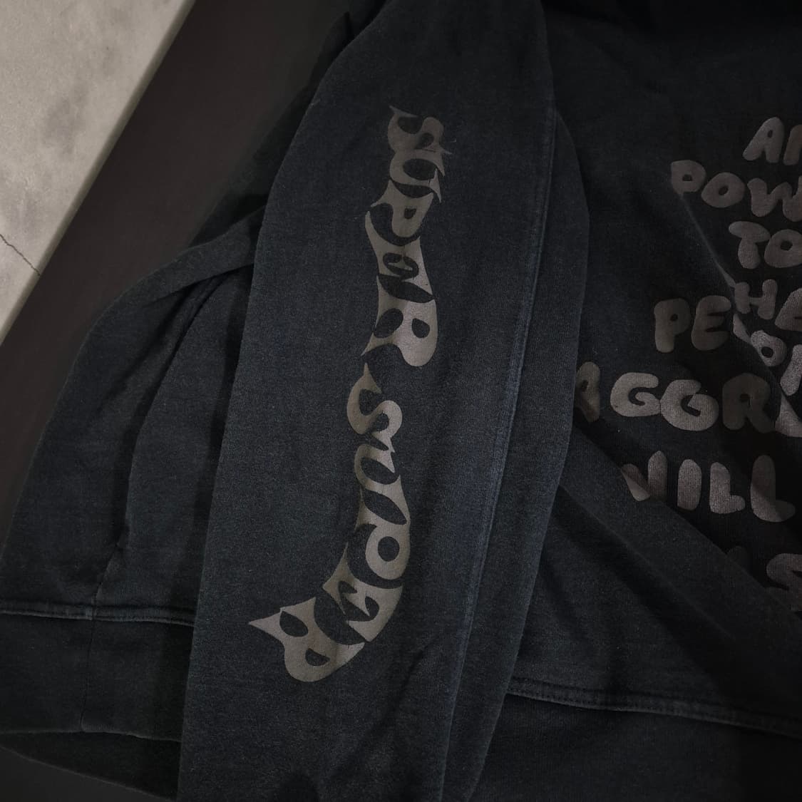 브레인데드 레터링 후드티 L사이즈 상품이미지4