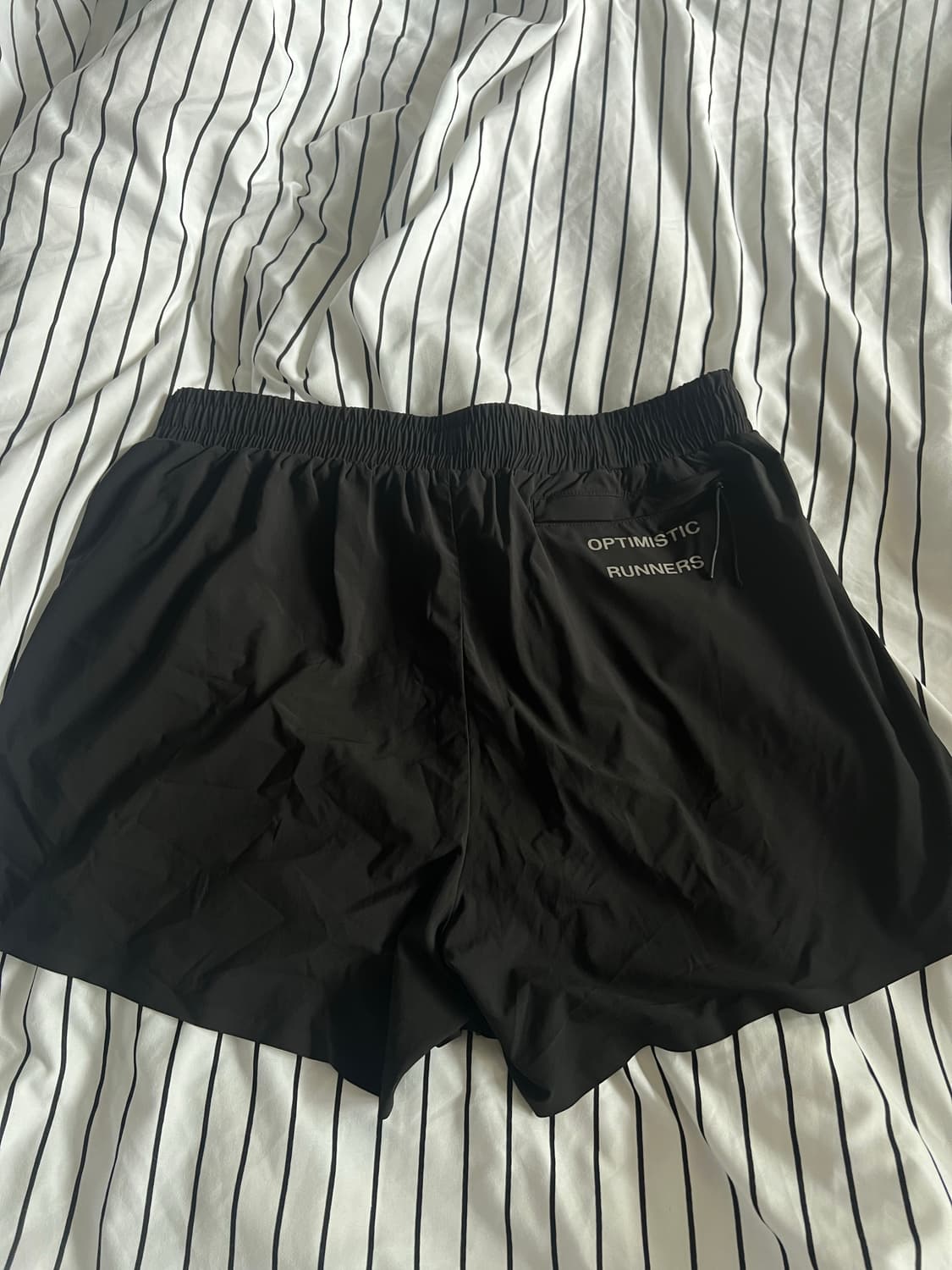 옵티미스틱 러너스 루즈쇼츠 블랙 M 상품이미지3