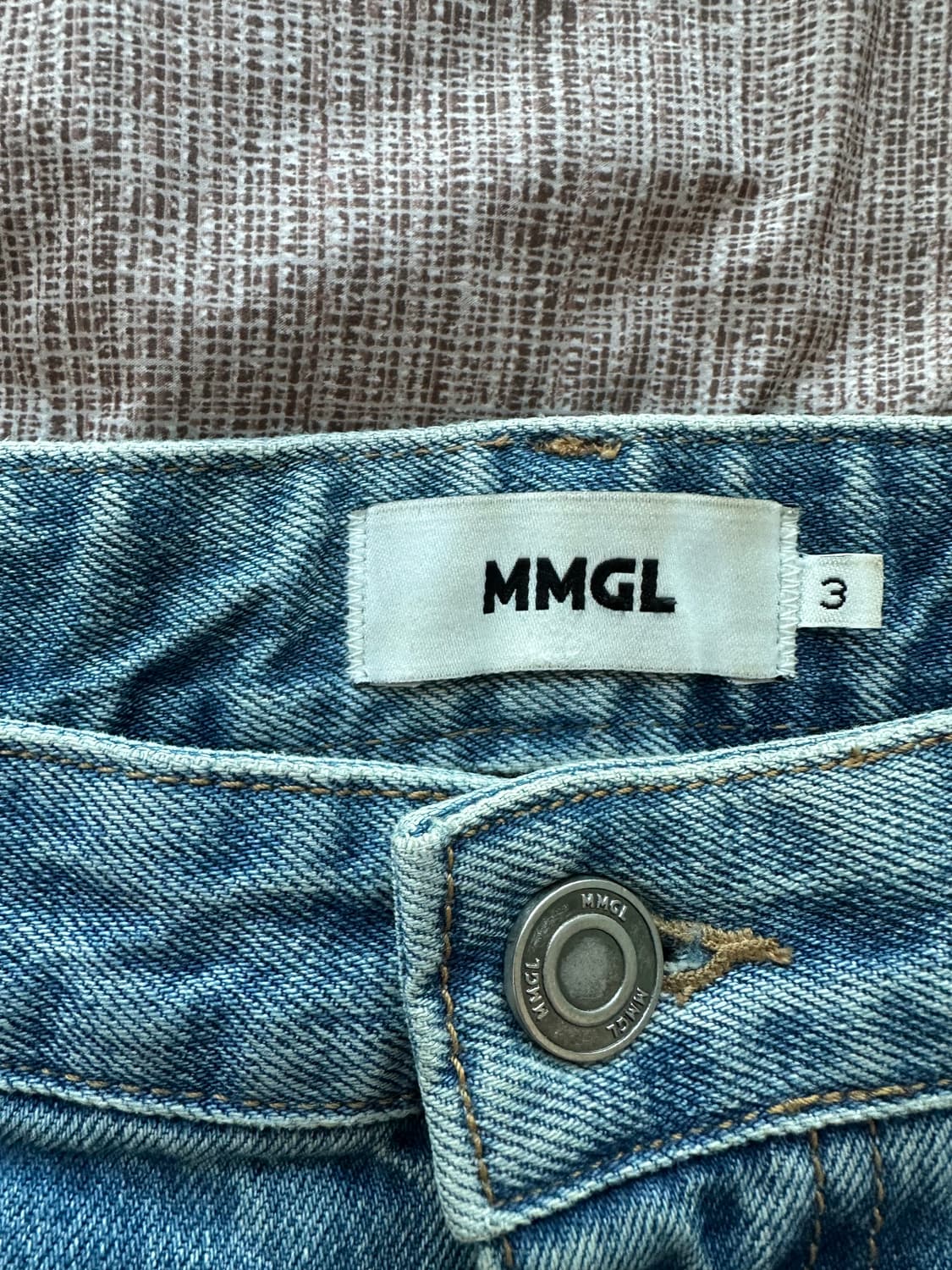 MMGL 와이드 핏 데님 3사이즈 상품이미지3