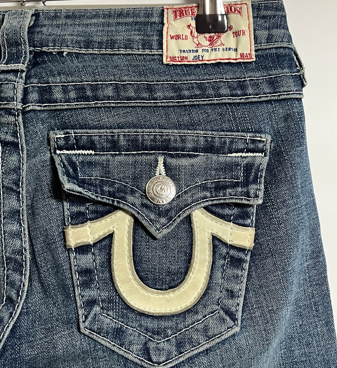 트루릴리젼 부츠컷 플레어진 데님 팬츠 청바지 27 상품이미지6