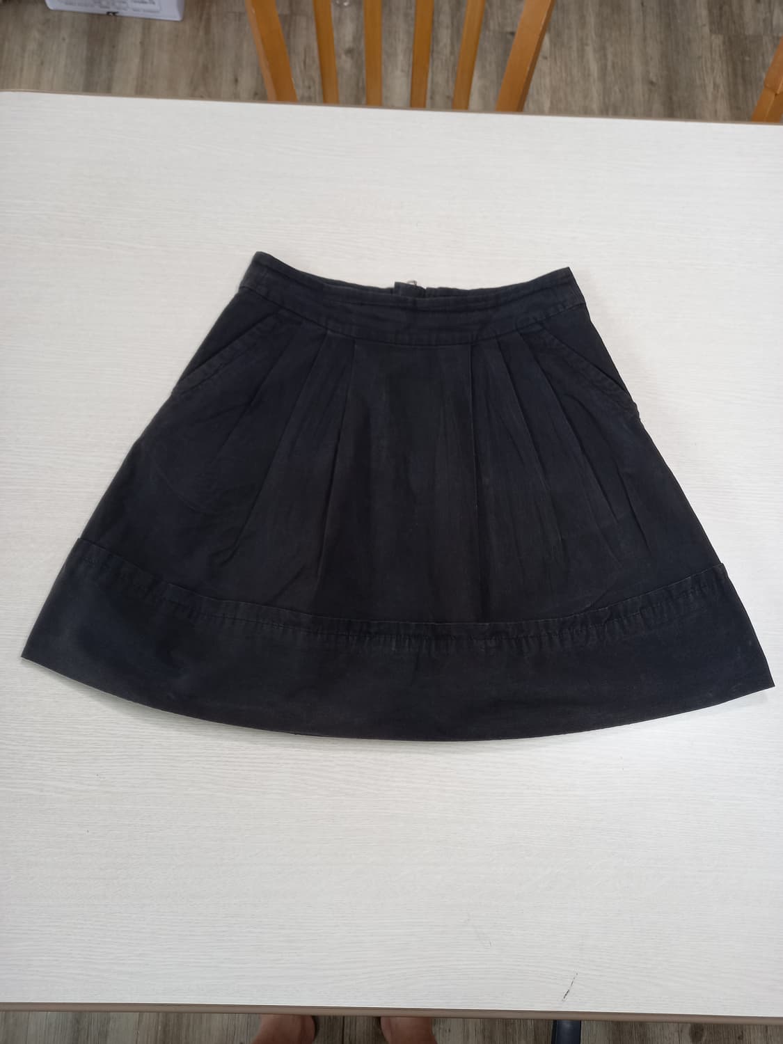 27 MARC JACOBS 면 플레어 미니스커트 블랙 27-637 상품이미지1
