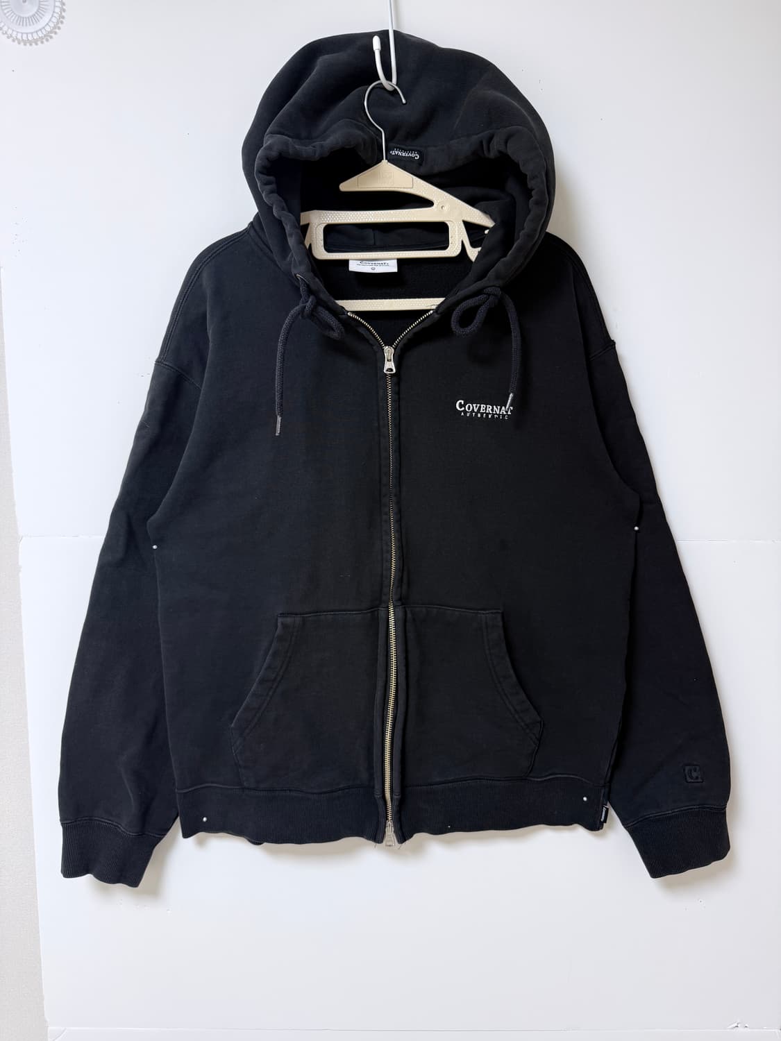 🖤 커버낫 후드집업 L 블랙 상품이미지1