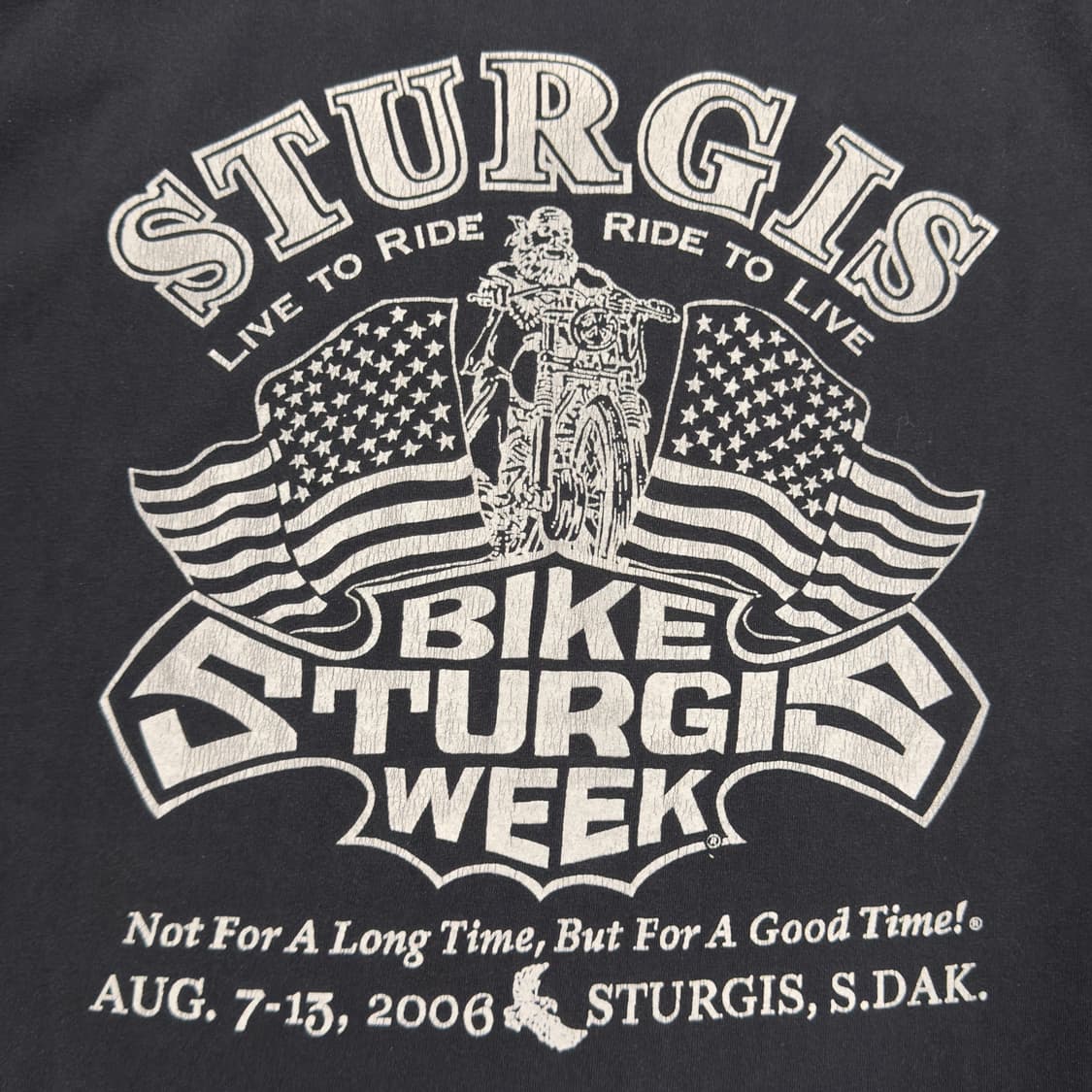 빈티지 00s Sturgis 바이커 티셔츠 상품이미지4