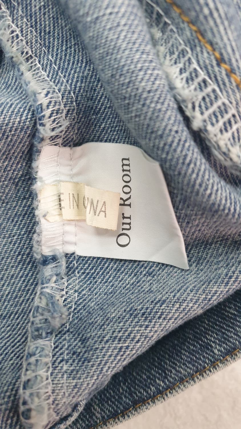 아워룸 라이더 데님 자켓 상품이미지6