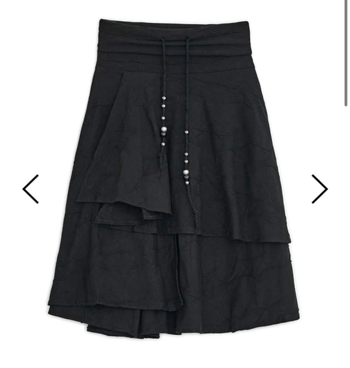 허그유어스킨 star flayered midi skirt  상품이미지1