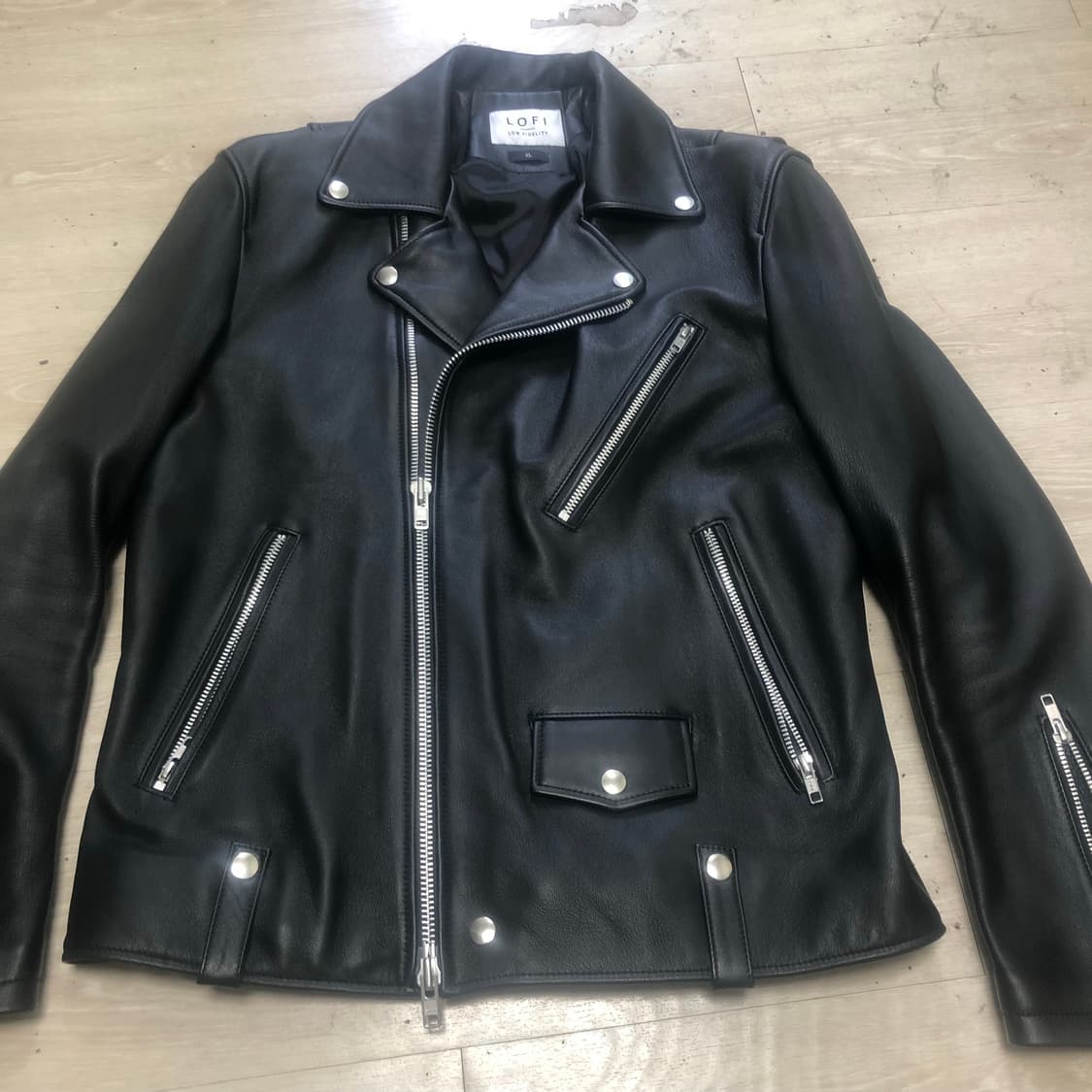 로파이 양가죽 더블라이더자켓 XL 105 상품이미지2