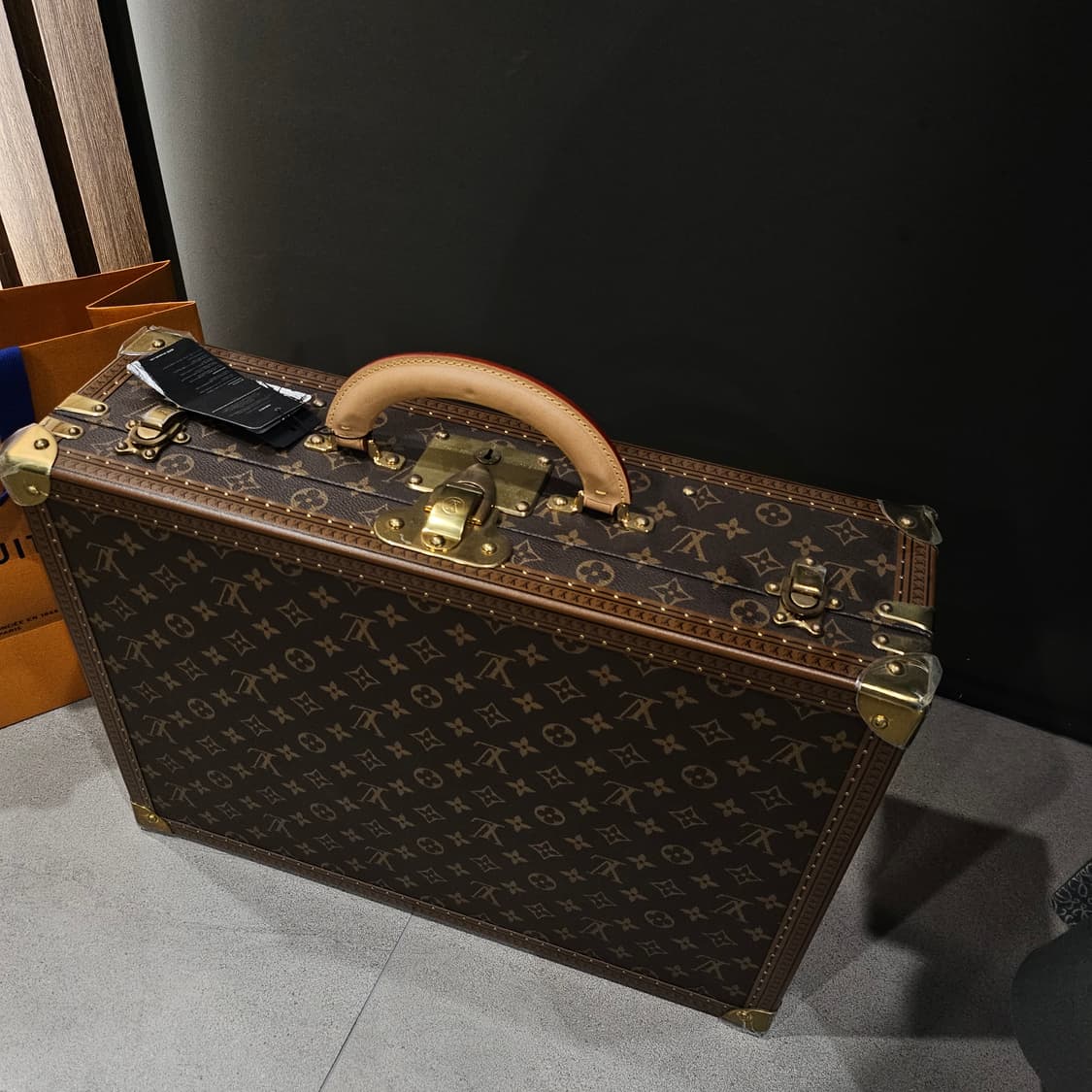 루이비통 모노그램 코테빌 50 트렁크(주문제작) 상품이미지4