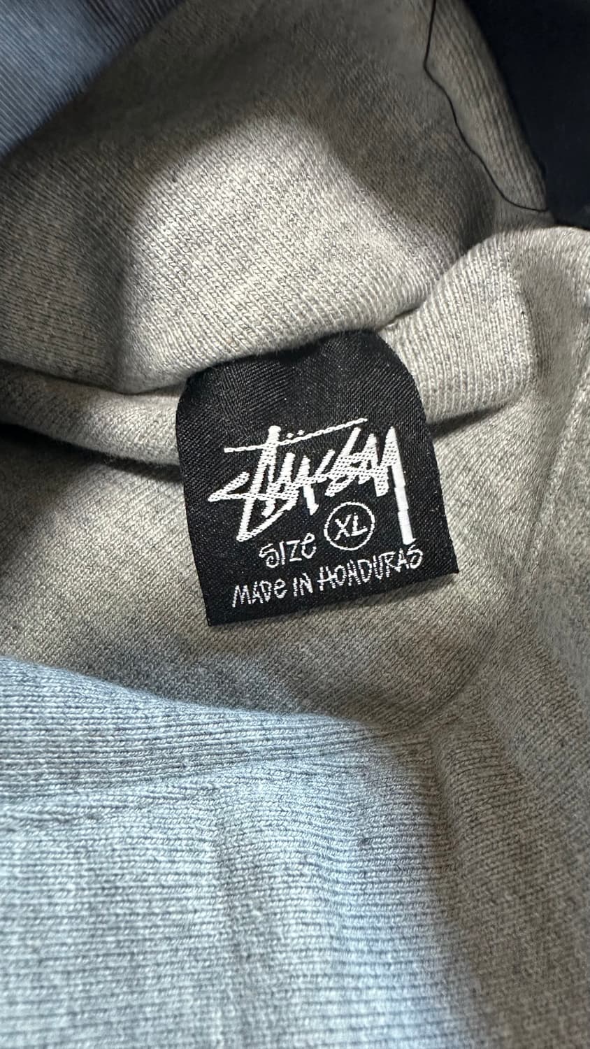 스투시 리버시블 코치 자켓 블랙/그레이 XL 상품이미지6