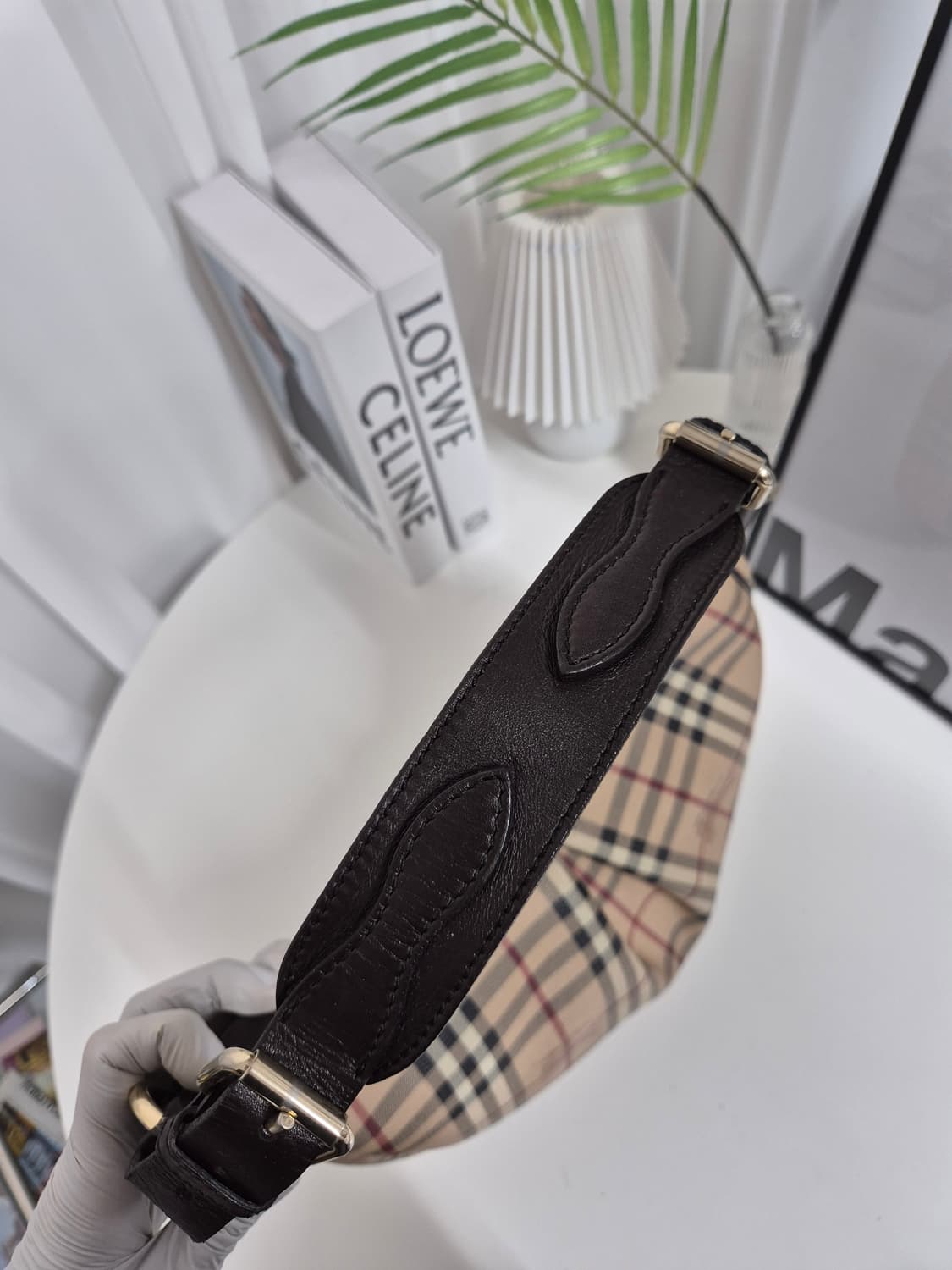 버버리 노바체크 호보백 상품이미지6