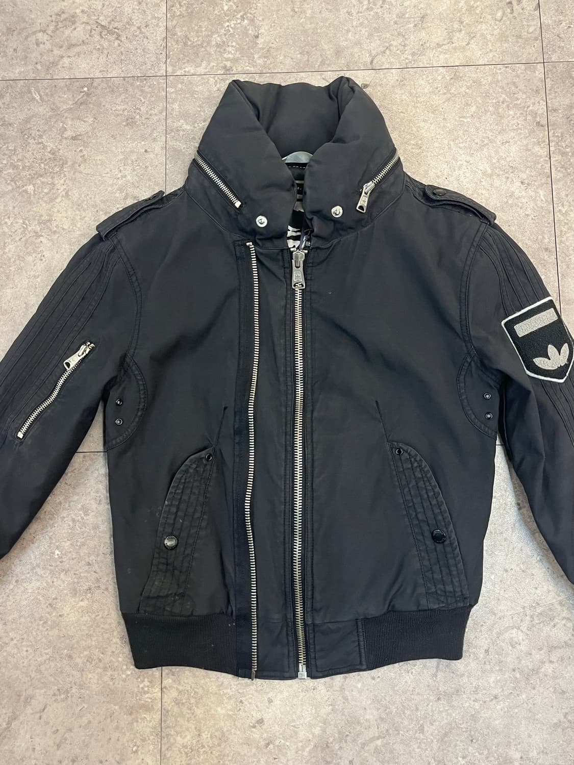 아디다스 코튼 봄버 자켓 85 #csz2878 상품이미지4