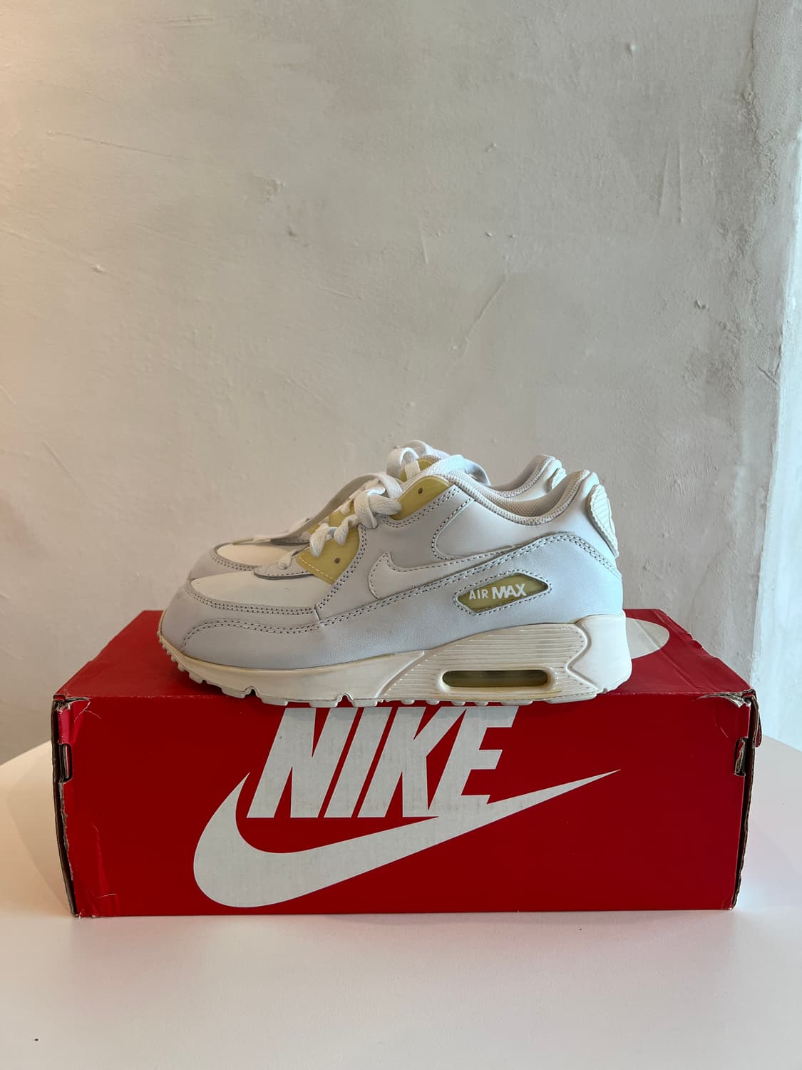 (220) 나이키 에어 맥스 90 (PS) '올 화이트' (307794- 상품이미지7