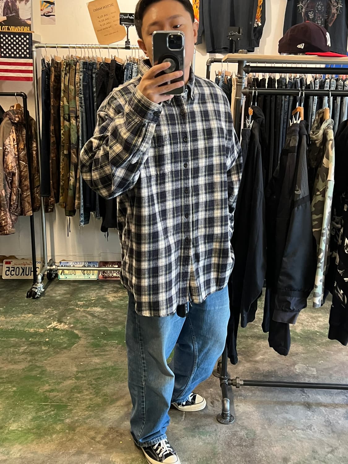 [XXL] LLBean 엘엘빈 트레디셔널 체크 플란넬 셔츠 상품이미지9