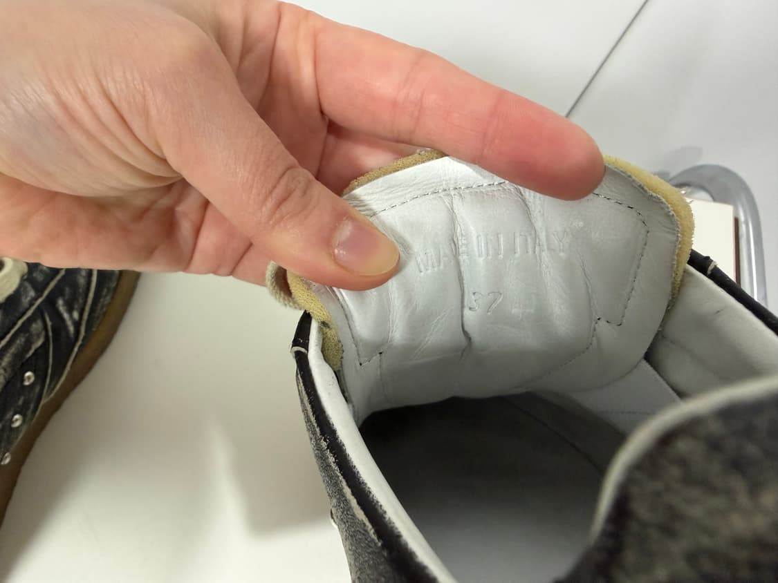 MM6 메종마르지엘라 스니커즈 블랙 상품이미지8