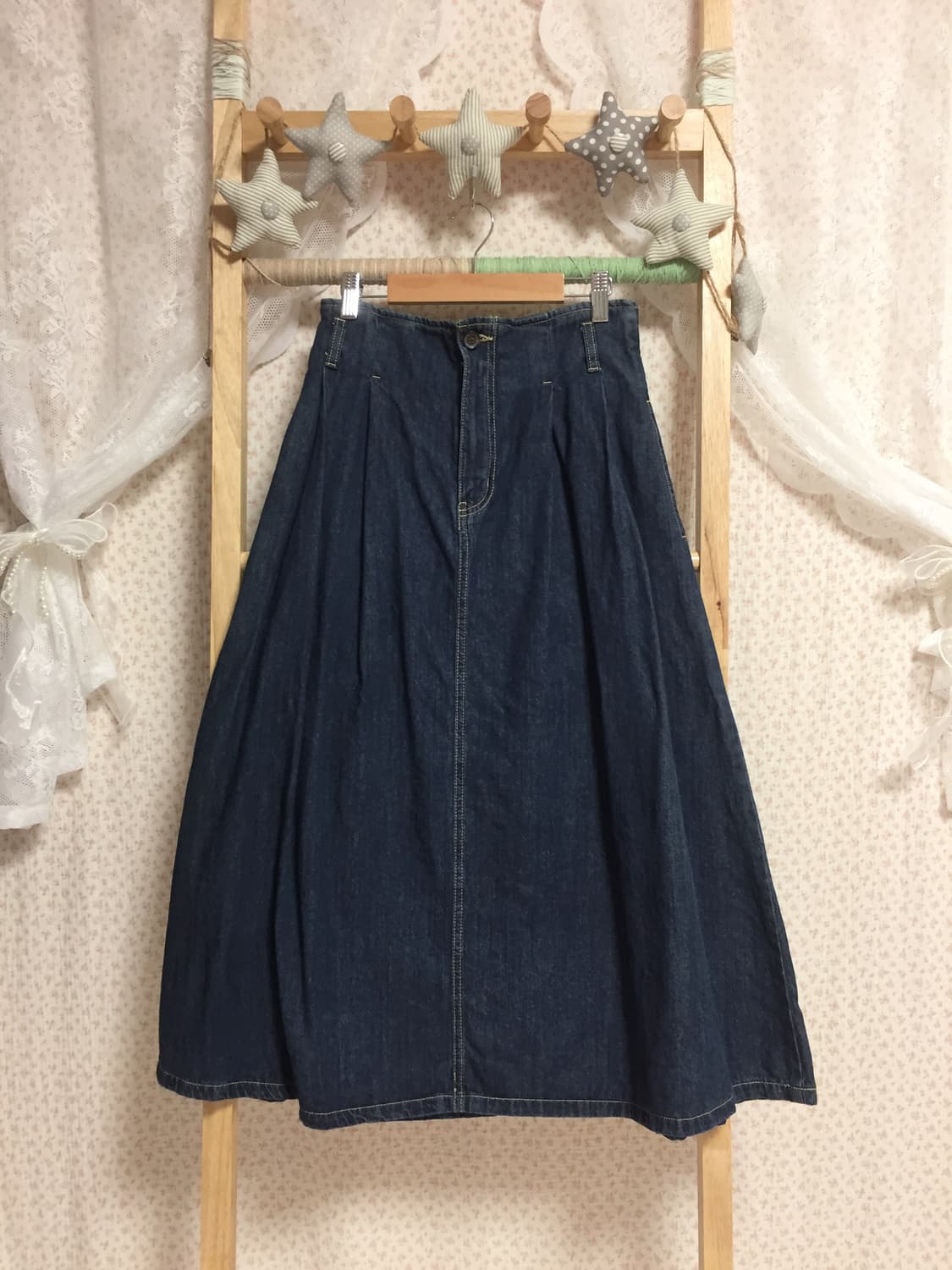 빈티지 colza 데님 스커트 상품이미지1