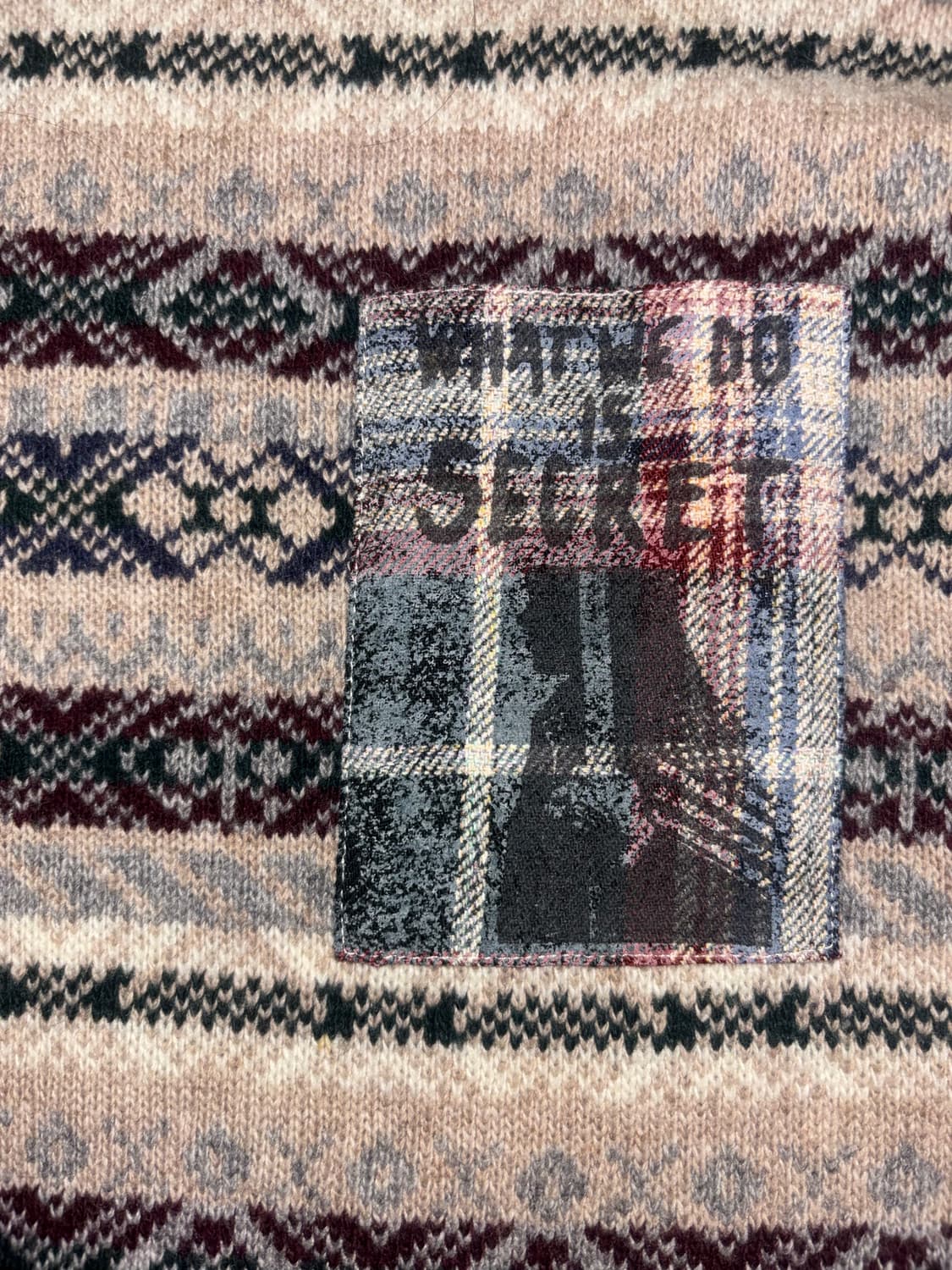 라프시몬스 2006aw 패치니트 상품이미지3