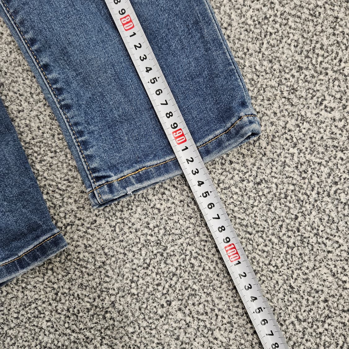 [26] 리바이스 보이프렌드 핏 여성 진청 데님 팬츠 바지 1106JM1 상품이미지9