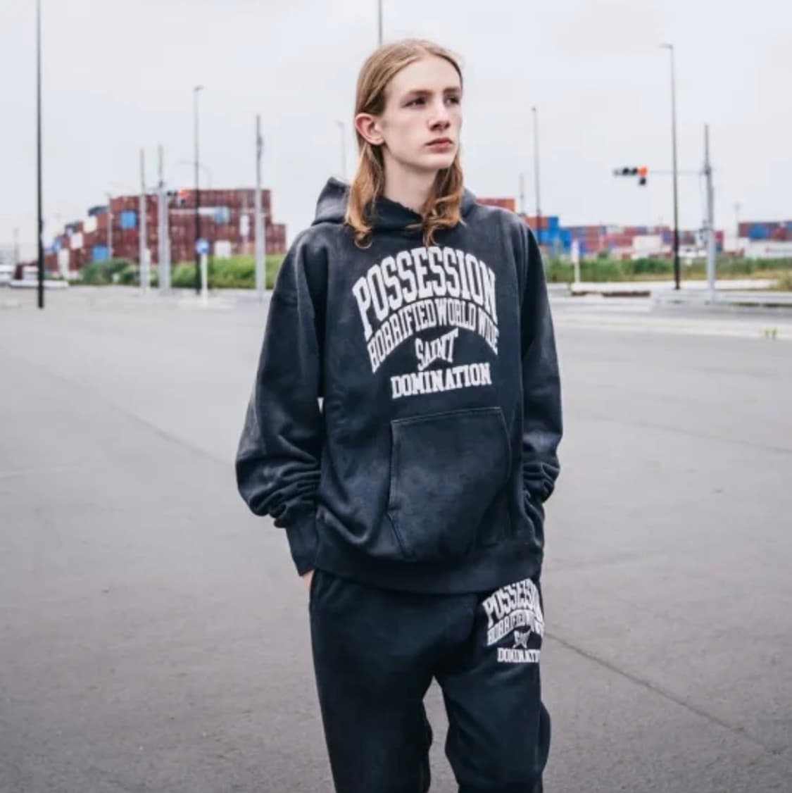 세인트미카엘 포제션 후드 블랙 m 상품이미지3