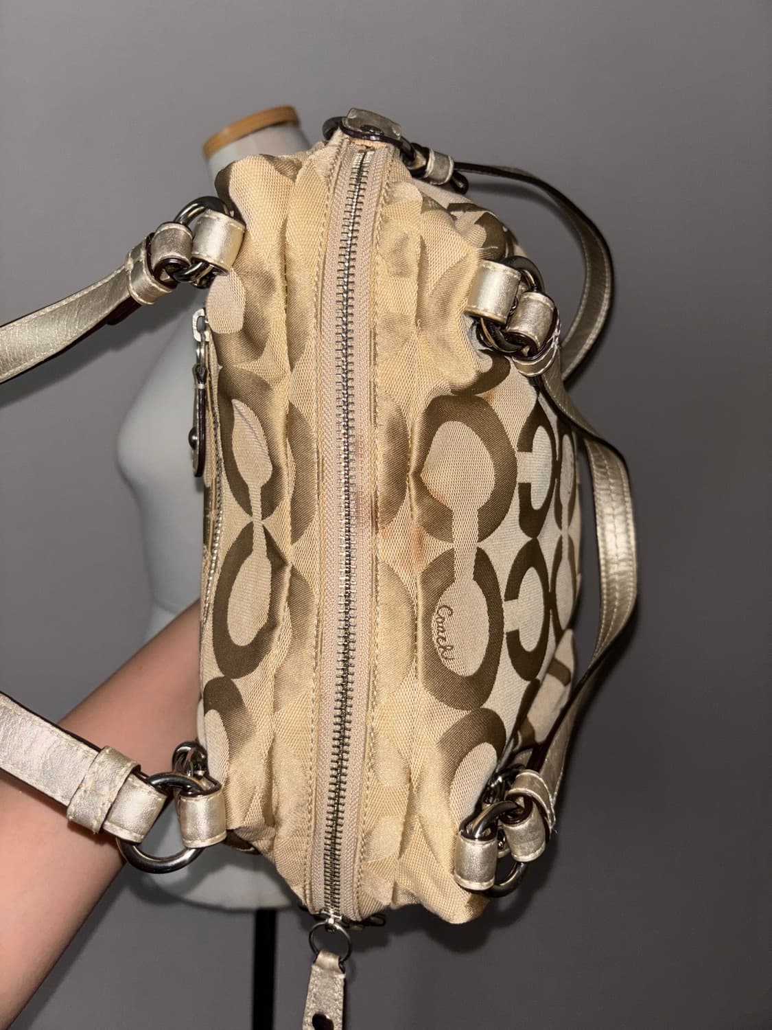 Coach vintage ivory bag 상품이미지3
