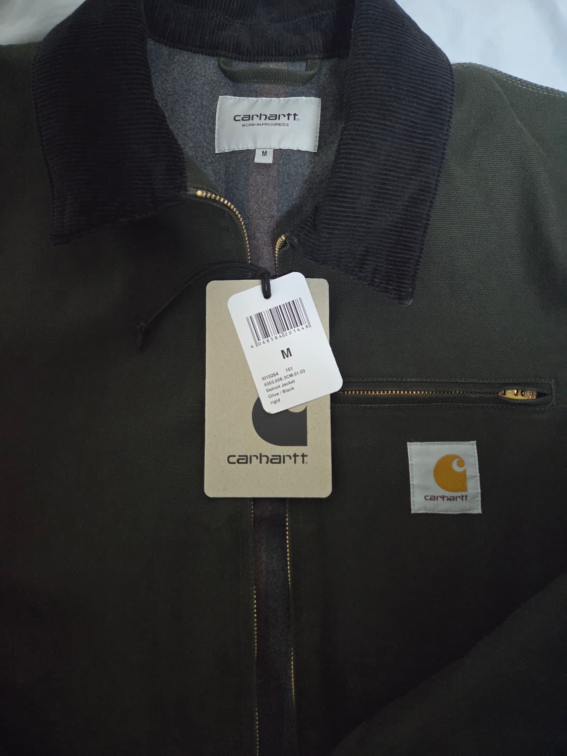 칼하트 디트로이트 올리브/블랙 M 상품이미지3