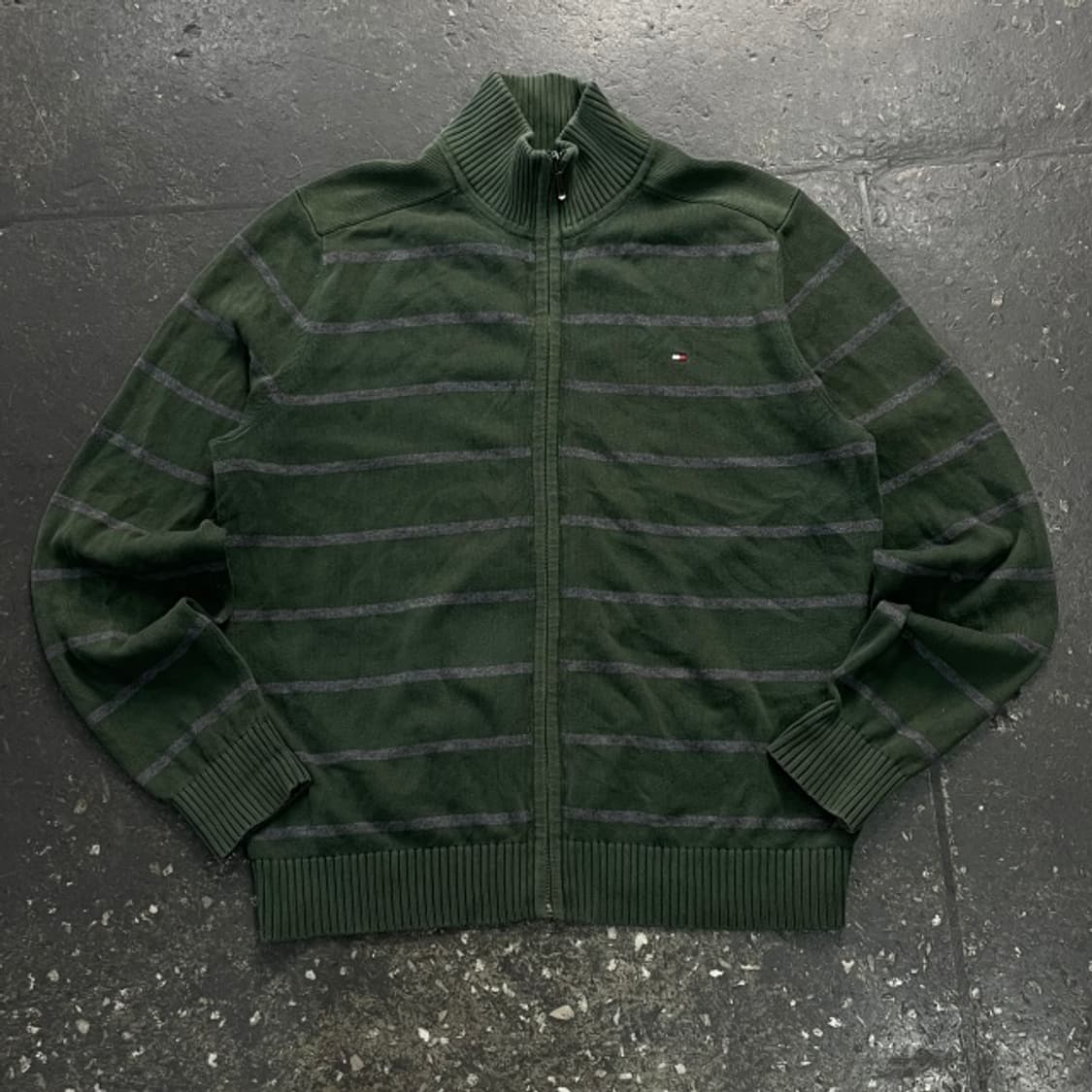 100 타미힐피거 니트집업  상품이미지1