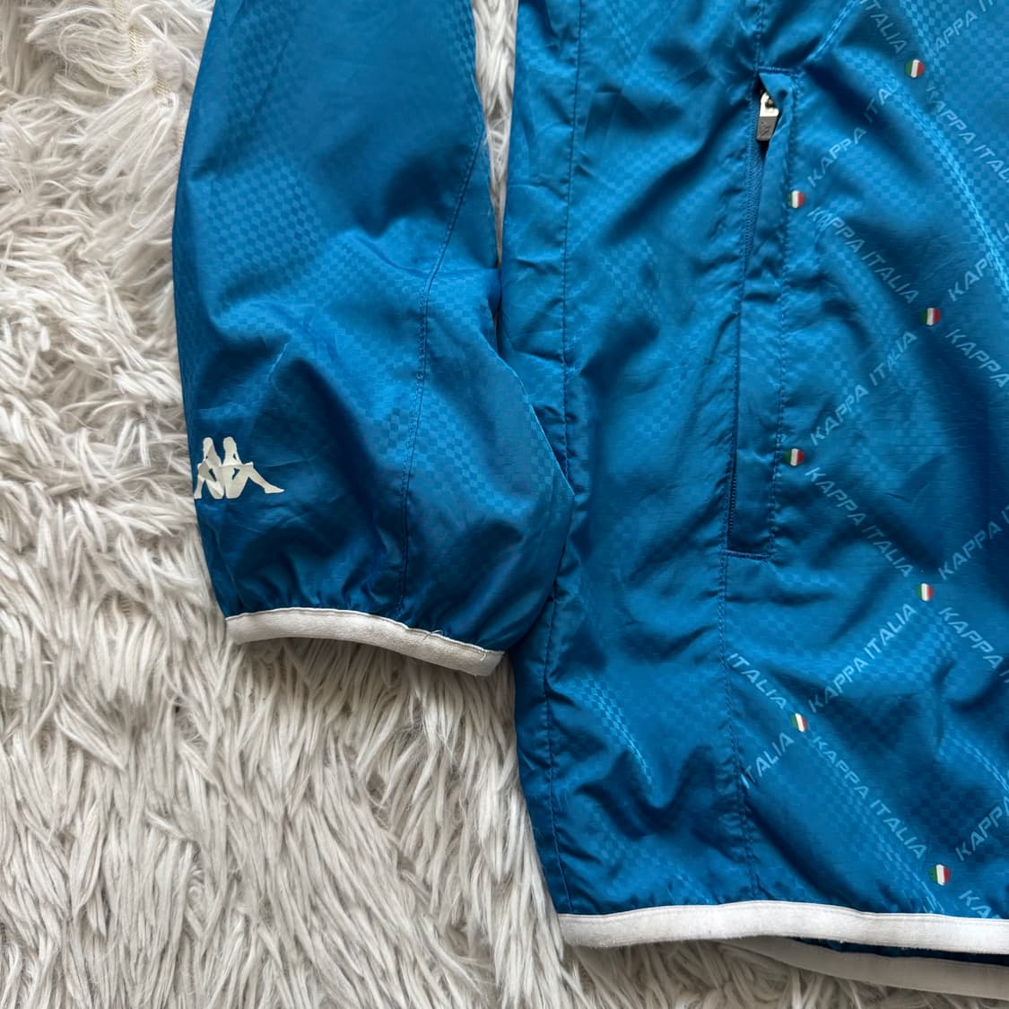 KAPPA 일본빈티지 나일론 바람막이 카파 축구유니폼 롱슬리브 L 100 상품이미지6