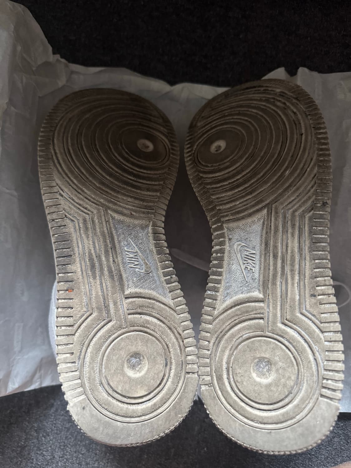 나이키 슈프림에어포스1 로우 화이트 270 (슈프림포스) 상품이미지6