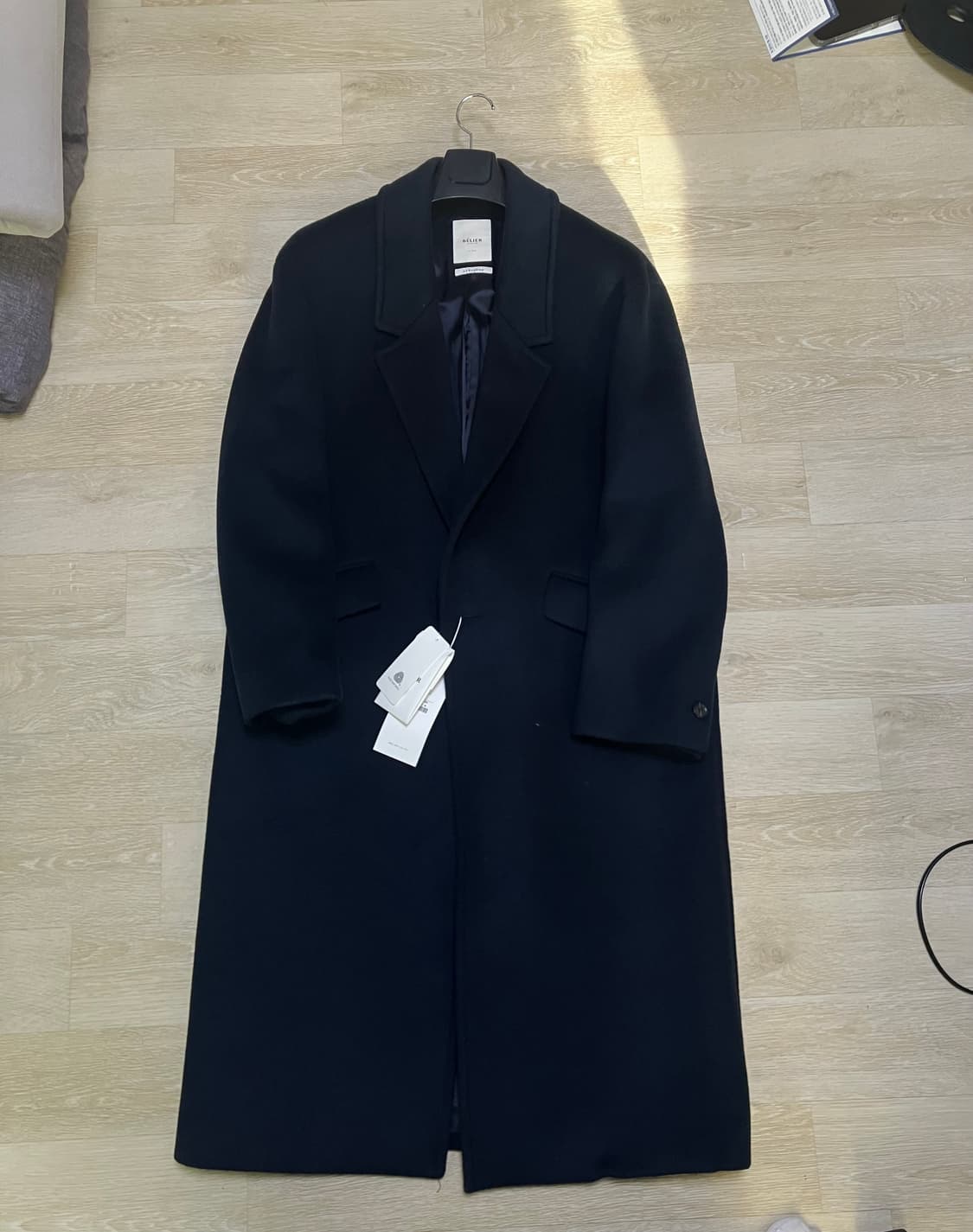 벨리에 시티 솔리드 캐시미어 코트 상품이미지4