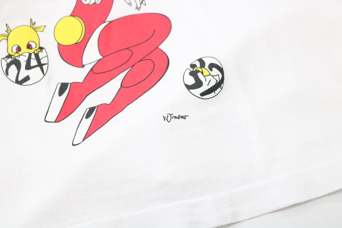 24HOUR TELEVISION 빈티지 애니메이션 그래픽 반팔 티셔츠 상품이미지4