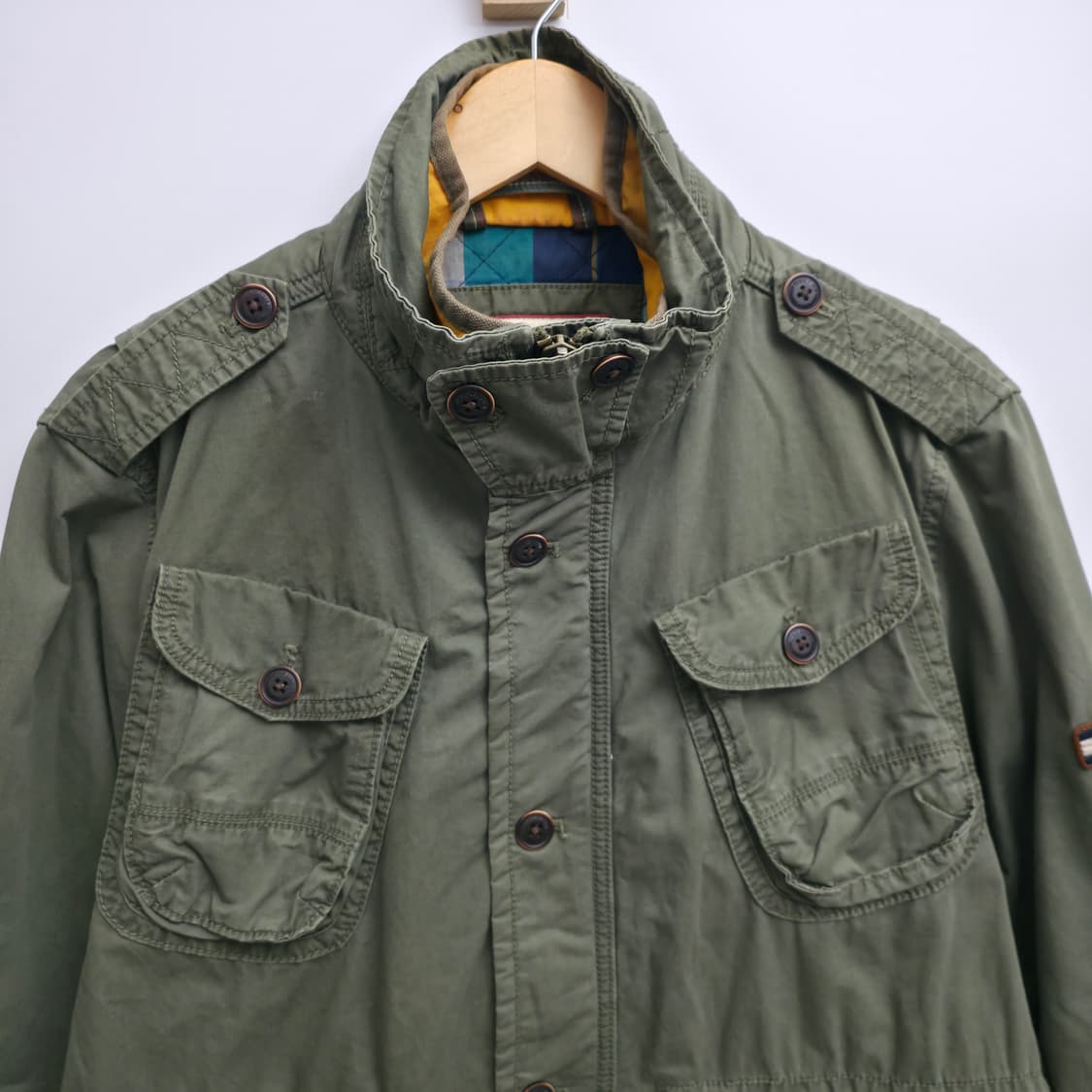 [M] 타미힐피거 카키 야상 자켓 상품이미지2