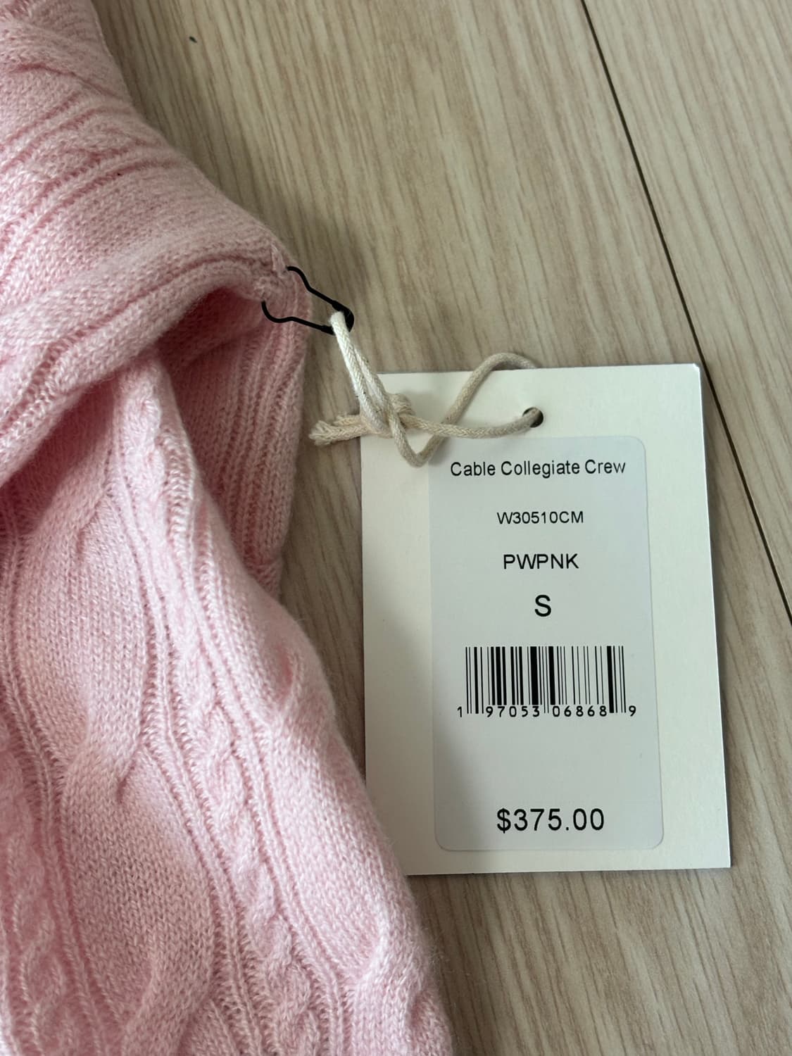 게스트인레지던스 guest in residence 케이블 니트 s 상품이미지3