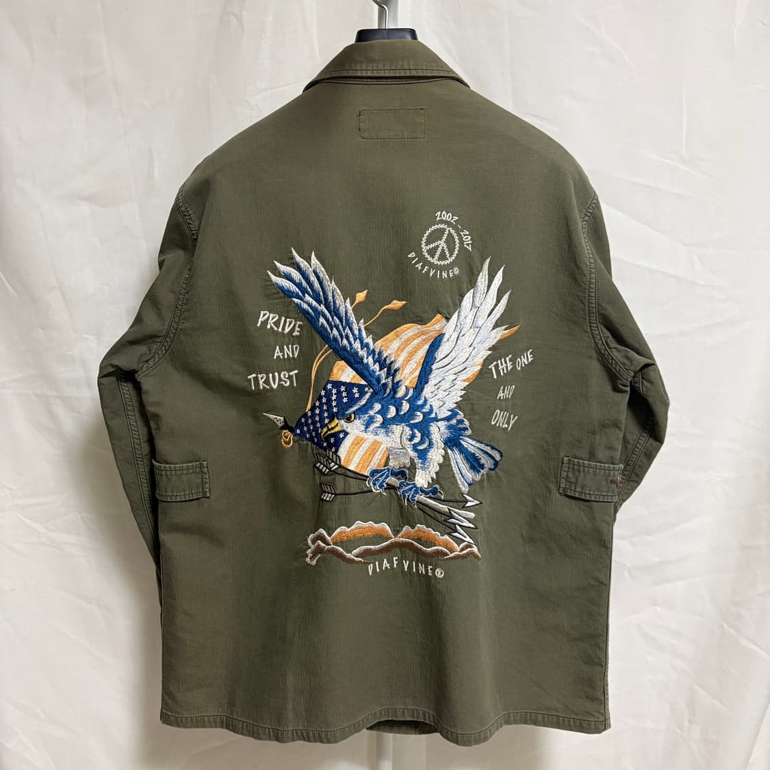 디아프바인 정글 퍼티그 자켓 / 카키, M 상품이미지2