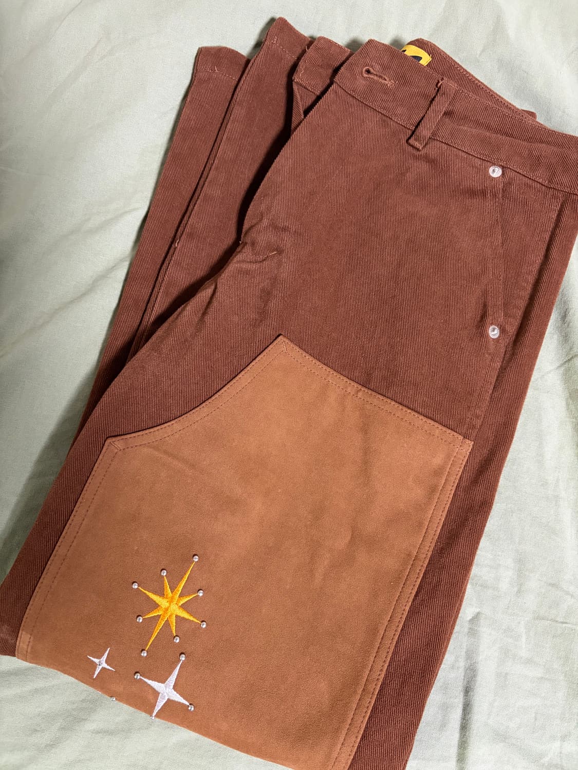 가먼츠펩 더블니 팬츠 S 상품이미지1