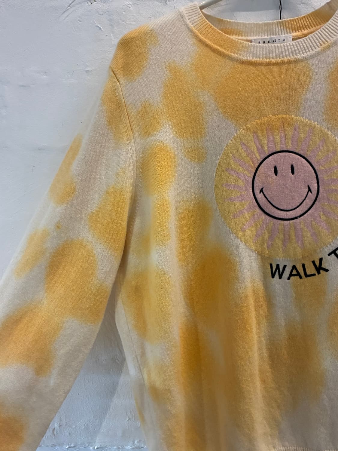 Sandro 에니스 타이다이 그래픽 스웨터 1 상품이미지4