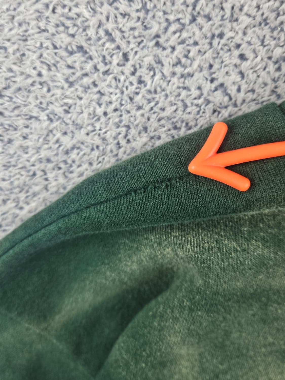 USA 핸드커프스 핸드워머 다잉워시드커스텀 후디 ( M ) / 10672 상품이미지6