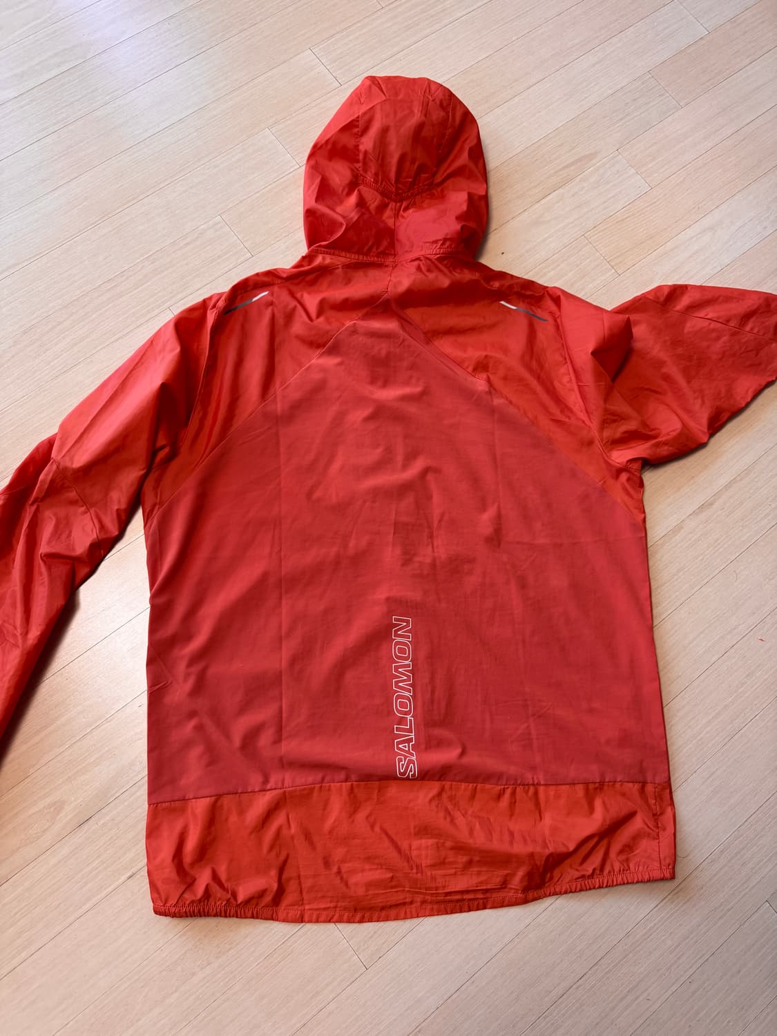 살로몬 salomon 오렌지 컬러 바람막이 XL 상품이미지2