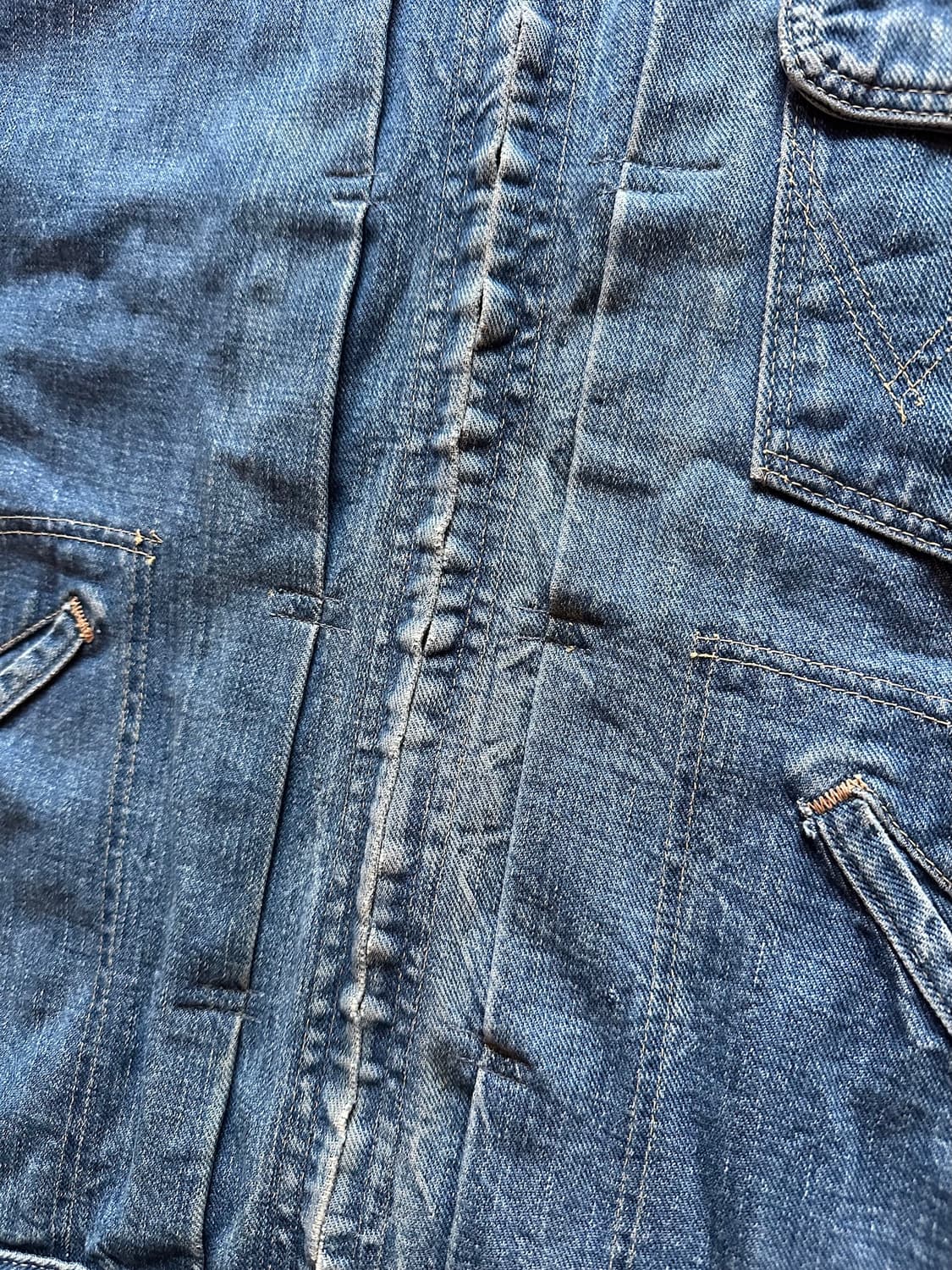 60s USA 빈티지 랭글러 11MJZ 데님 자켓 24MJZ 상품이미지3