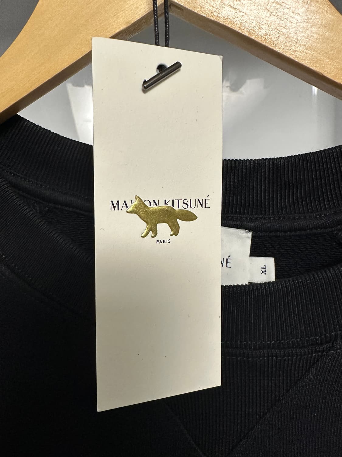 메종키츠네 칠렉스 폭스 맨투맨 xl(정품/택있음) 상품이미지5